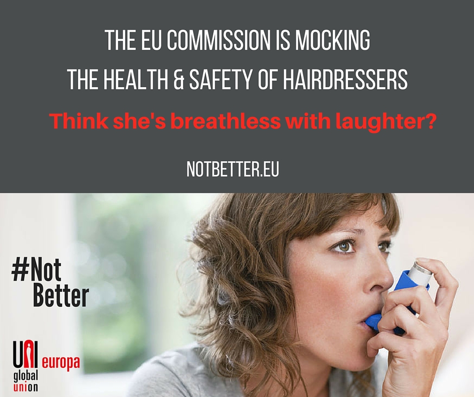 Health and safety of hairdressers – not a small thing!