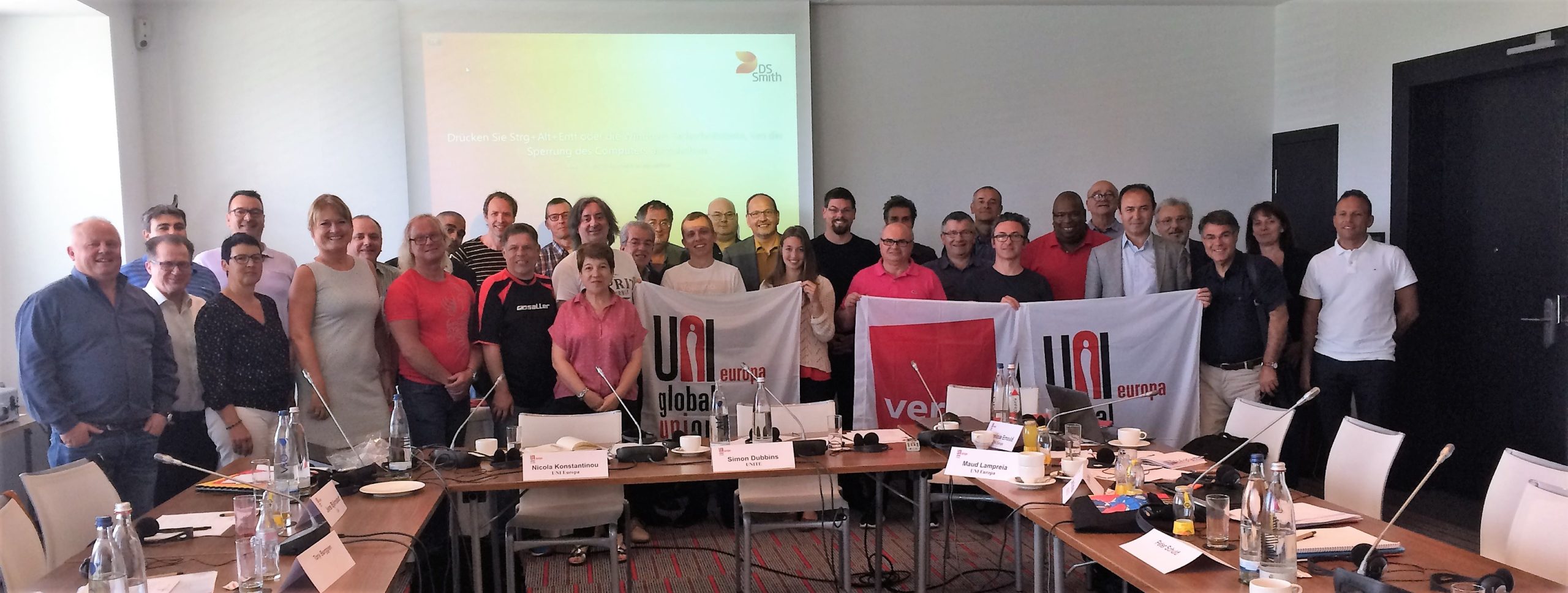 UNI Europa Graphical meets with DS Smith in Berlin