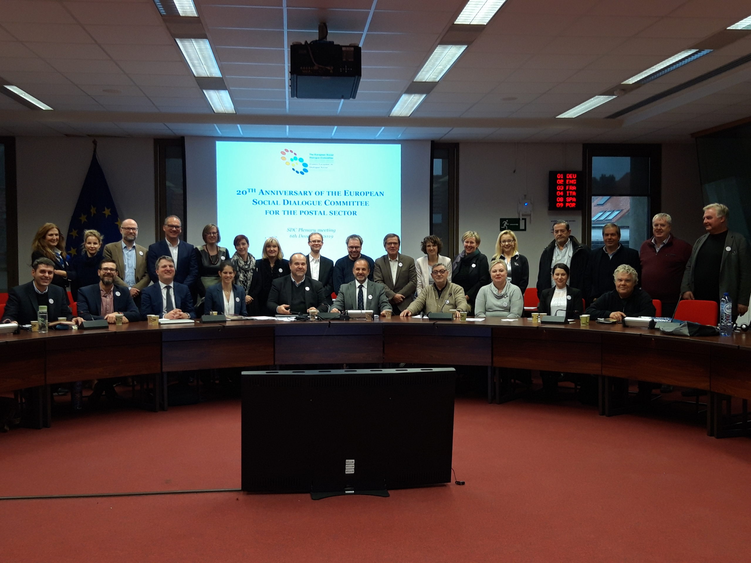 Postal social partners adopt Joint Statement on the review of the Postal Services Directive and Joint Declaration on Training