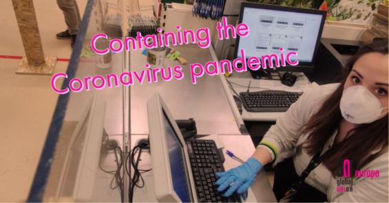 The here and now: how we contain the coronavirus pandemic through the service sectors