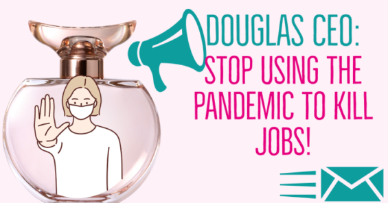 Douglas Perfumerie – send a letter to the CEO