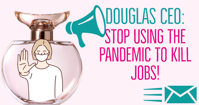 Douglas Perfumerie – send a letter to the CEO