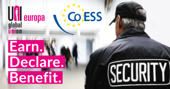 Earn. Declare. Benefit. – CoESS and UNI Europa Joint Statement for the European Campaign for Declared Work 2020