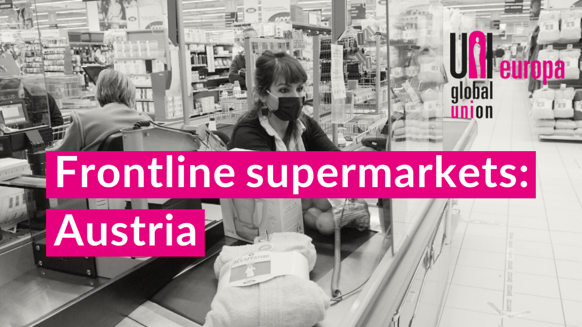 Frontline supermarkets: unions team up with businesses to boost Austria’s COVID-19 containment efforts