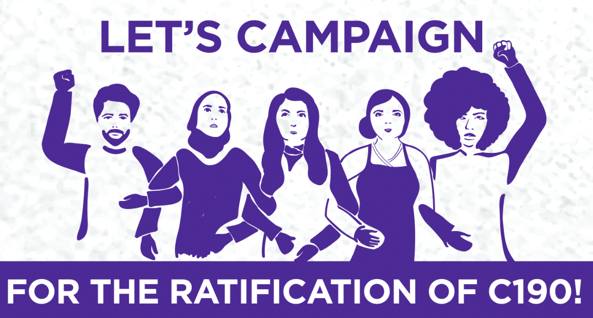 From words to action: it’s time to address violence and harassment in the world of work and we know how