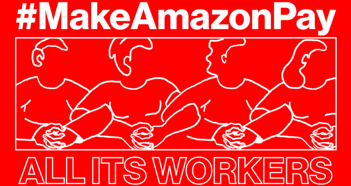 Make Amazon Pay: from the streets to the European Parliament