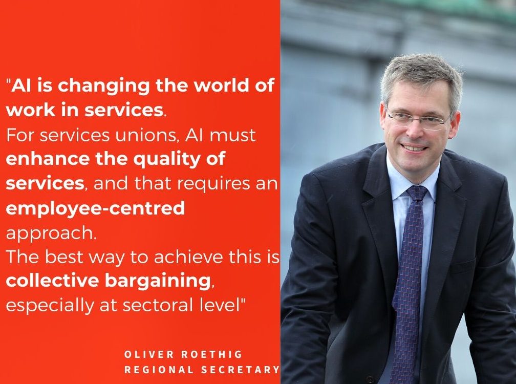 Shaping the new world of work – how unions should address Artificial Intelligence (AI)