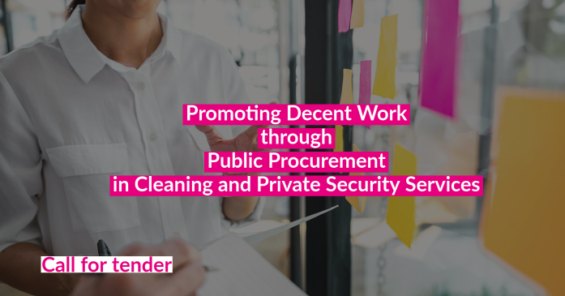 Call for tender: do you want to help promote Decent Work through Public Procurement?