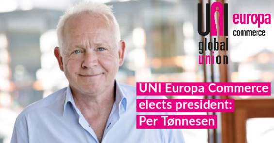 UNI Europa Commerce elects Per Tønnesen as President