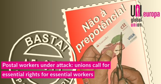 Postal workers under attack: unions call for essential rights for essential workers 