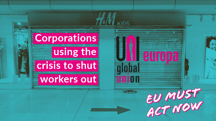 Multinational corporations are using the crisis to shut workers out