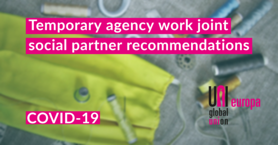 Joint Recommendations of the sectoral social partners of the temporary agency work industry