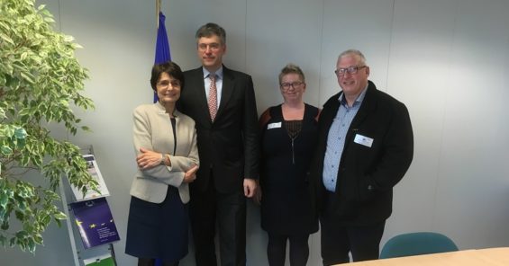 Constructive discussion with Commissioner Thyssen