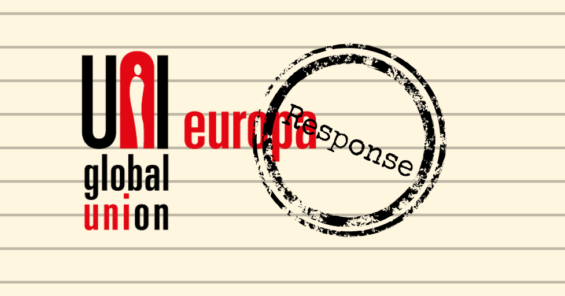 UNI Europa Graphical Statement on Circle Media Group