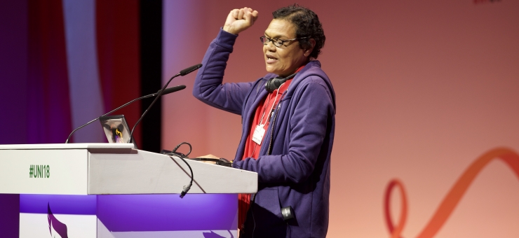 New UNI World Women’s president – Patricia Nyman