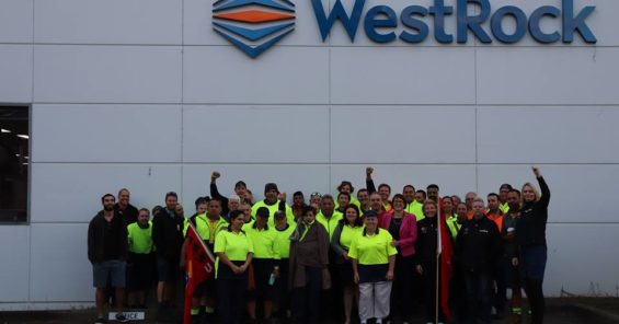 Solidarity with our Australian WestRock colleagues