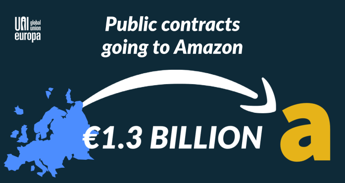 New report: Amazon receives over 1.3 billion in public contracts in Europe