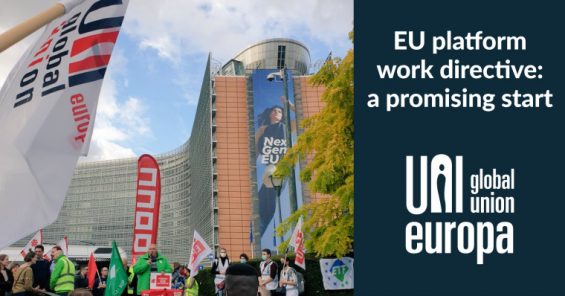 Reaction: EU Commission’s proposals on Platform Work Directive