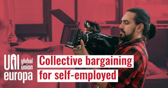 Removing barriers for self-employed workers to bargain collectively
