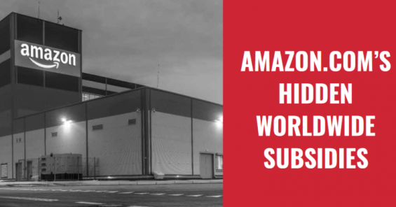 New report: Amazon’s secret subsidies