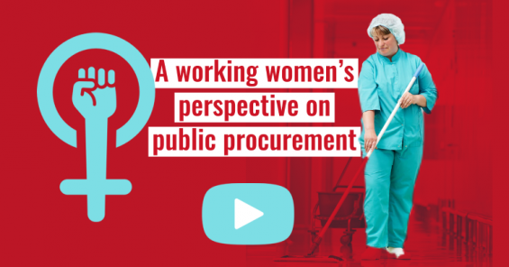 En agenda för arbetande kvinnor: att rensa upp i den offentliga upphandlingen