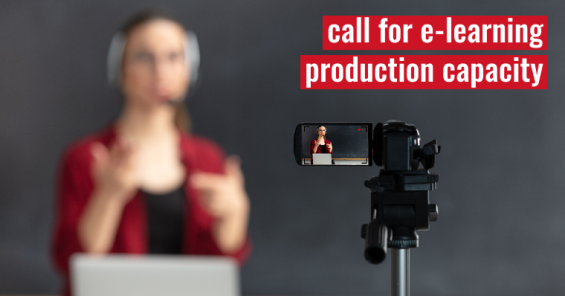 Call for tender: technical assistance for producing e-learning series