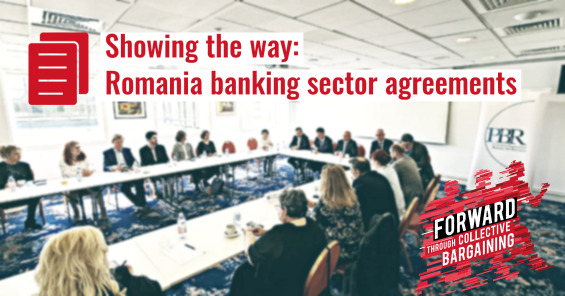 Sector agreements for bank workers in Romania show the way forward through collective bargaining