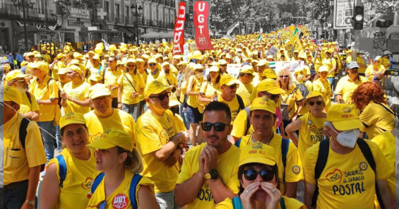 Postal workers across Spain strike against the dismantling of Correos