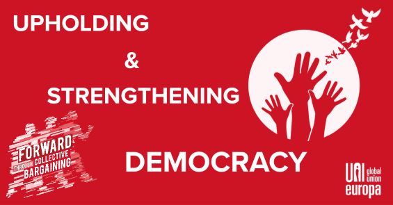 Upholding and strengthening democracy