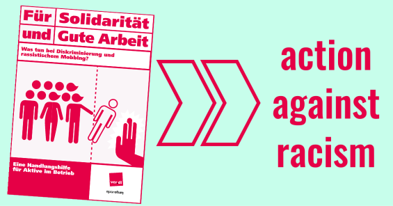 Germany: Verdi publishes action guide against racist discrimination at work