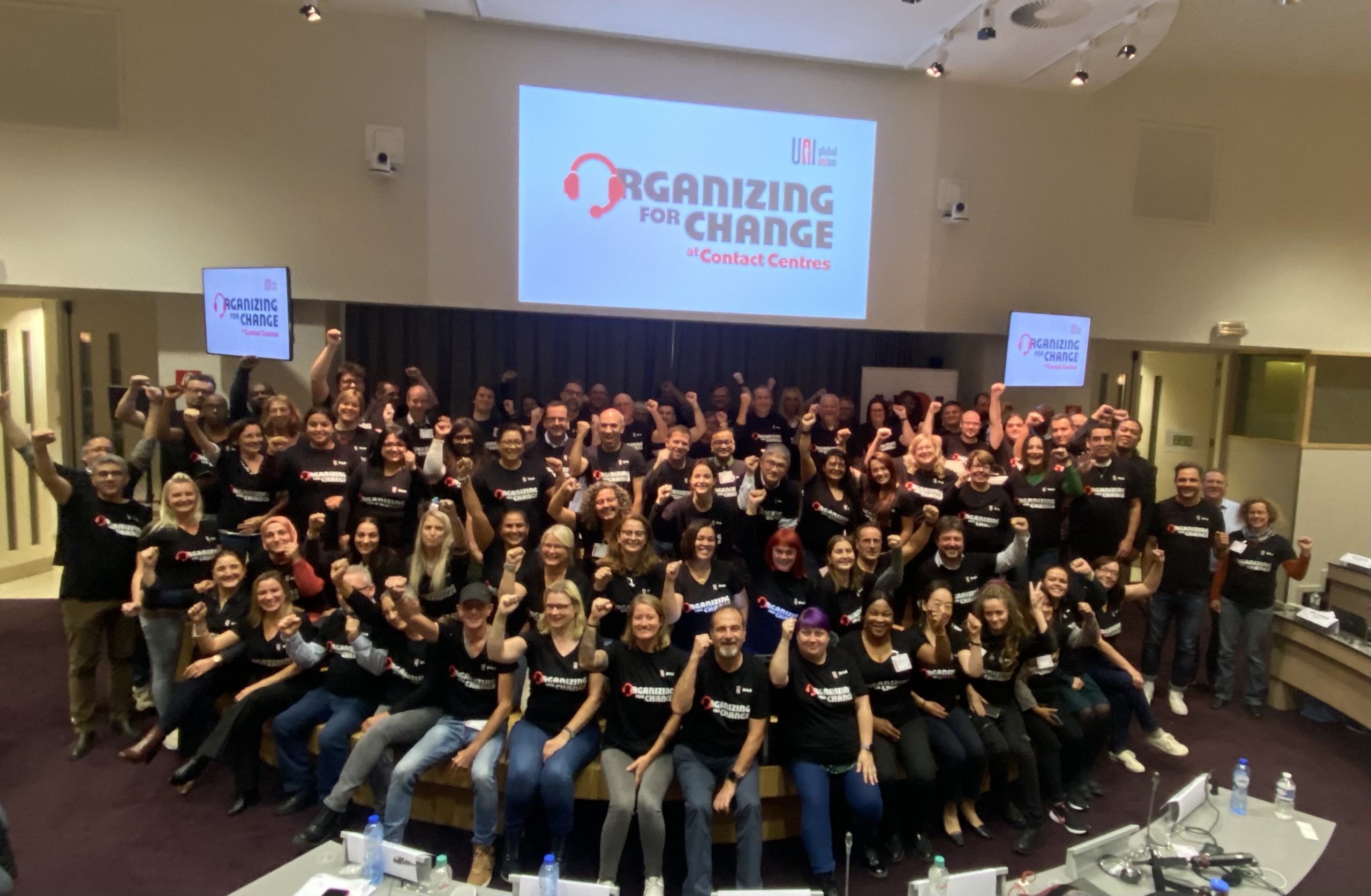 Unions meet to strengthen contact centre worker organizing