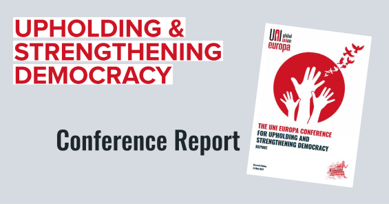 Konferensrapport: Upprätthållande och stärkande av demokratin