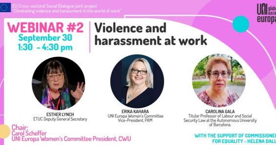 Third-party violence and harassment at work