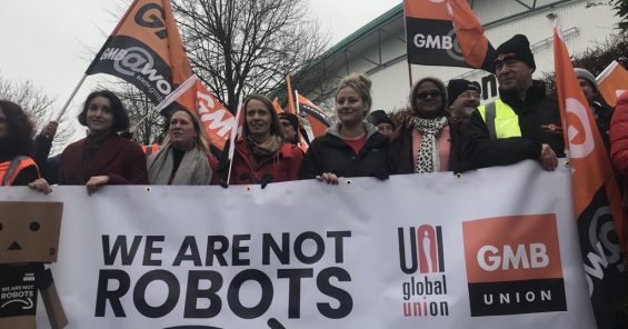 Les travailleurs d'Amazon Coventry se mettent à nouveau en grève