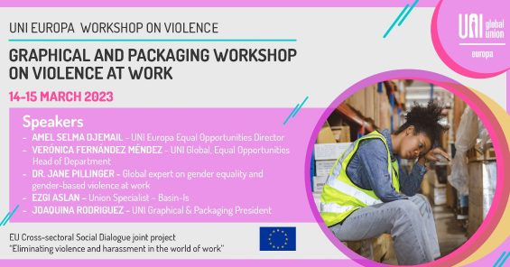 Europe’s Graphical and Packaging unions call for an end to violence & harassment