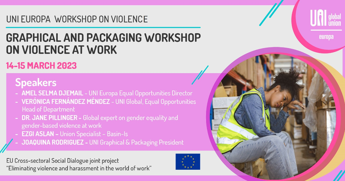 Europe’s Graphical and Packaging unions call for an end to violence & harassment