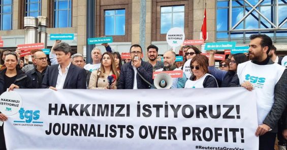 Les employés de Reuters en Turquie se préparent à la grève
