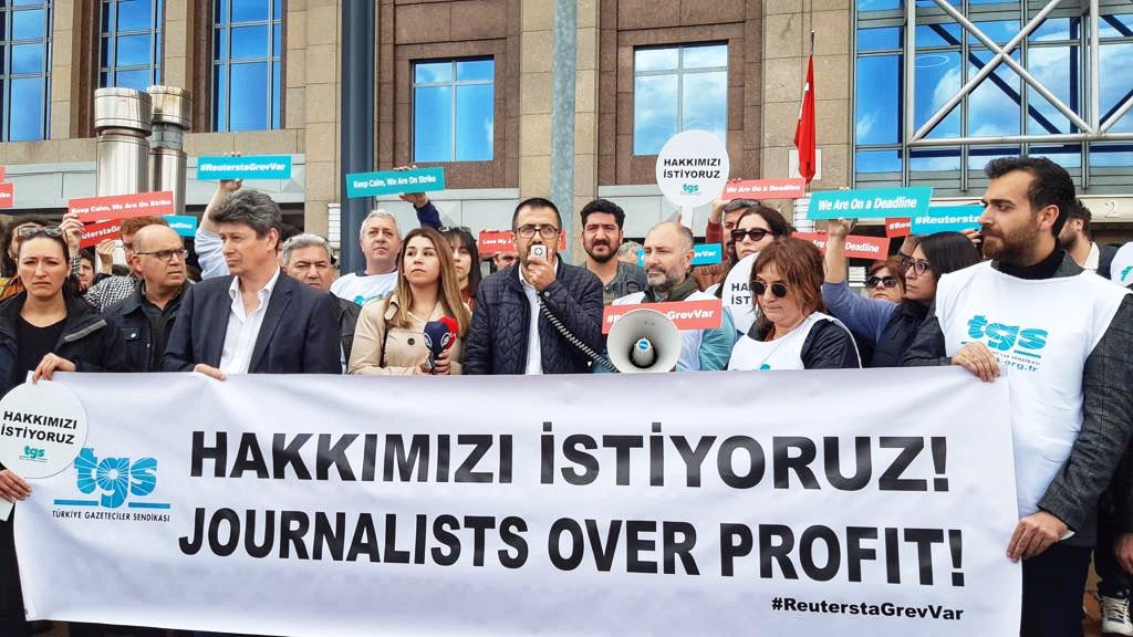 Reuters workers in Türkiye prepare to strike