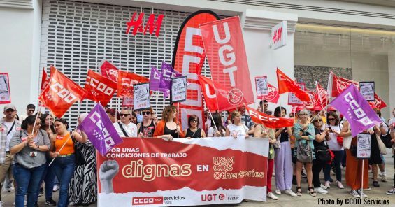 Spain: H&M Workers Stand Up for Improved Conditions and Fair Wages