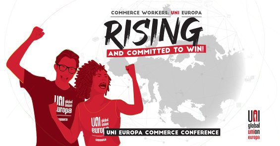 UNI Europa Commerce unions will rise together in Amsterdam