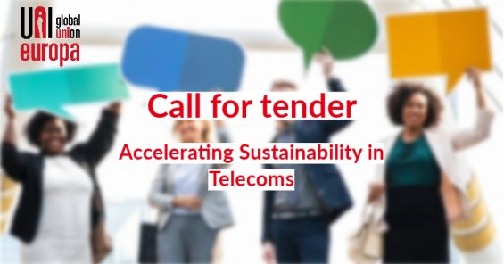 Call for Tender: Accelerating Sustainability in Telecoms