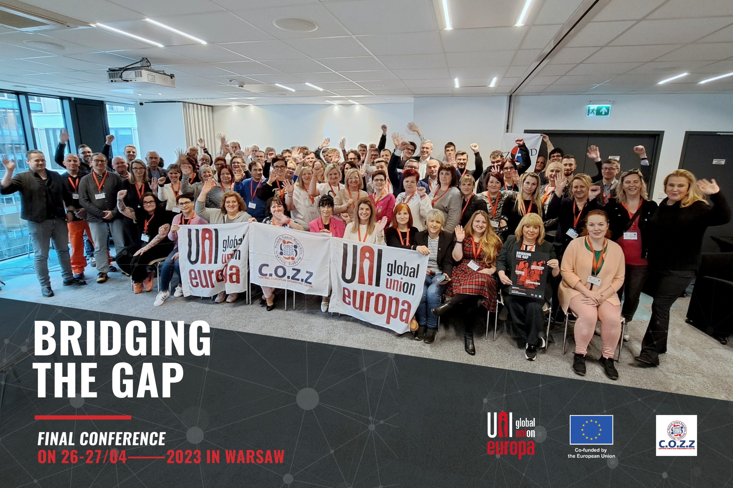 Final conference of the joint UNI Europa and COZZ project: Bridging the gap