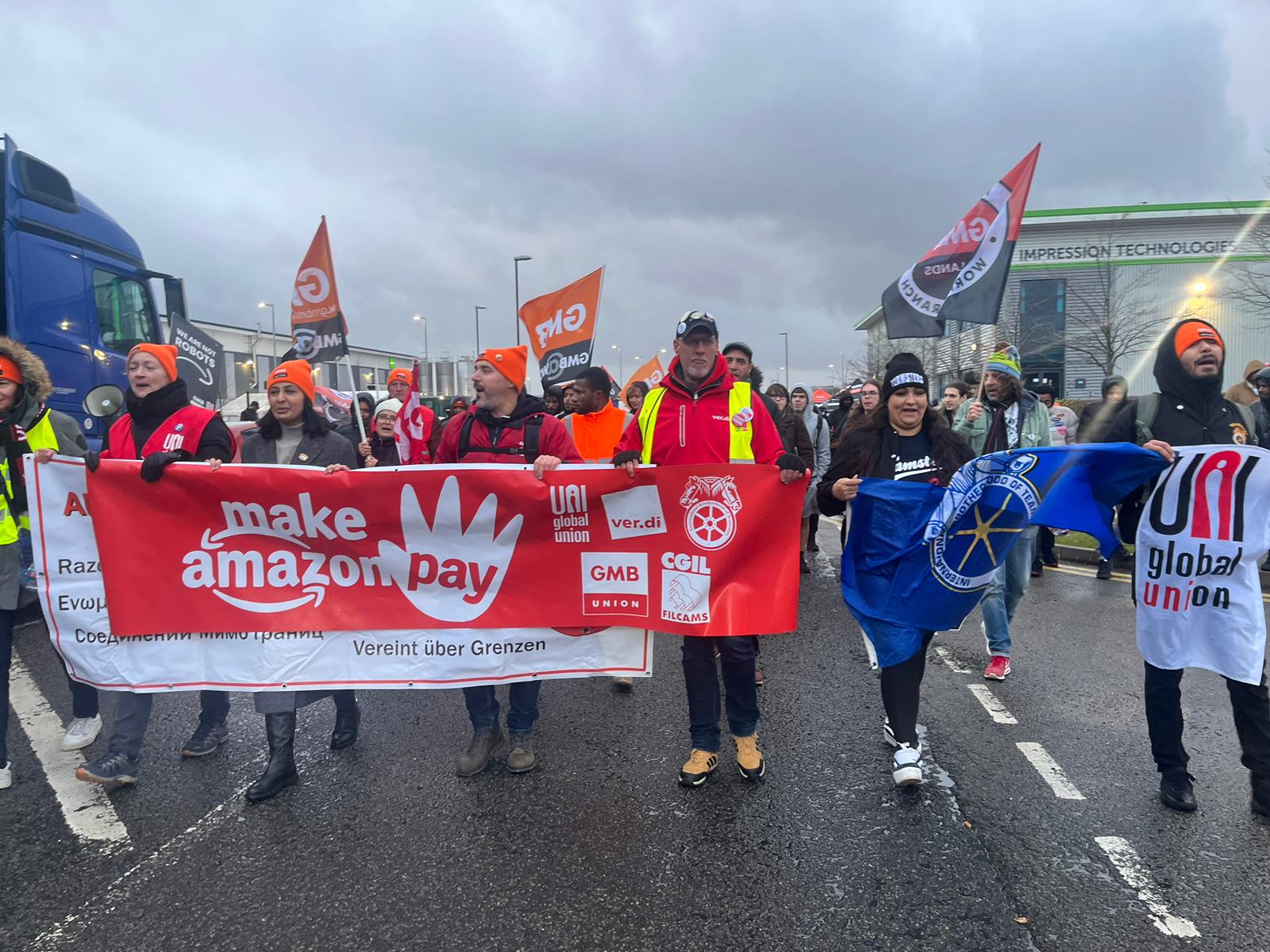 New wave of “Make Amazon Pay” strikes and protests on Black Friday in over 30 countries