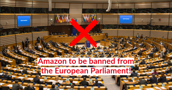 Victory: Amazon lobbyists to be banned from European Parliament