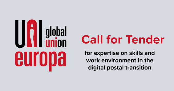 Call for tender: European postal sector social partners solicit external expertise for EU-funded project
