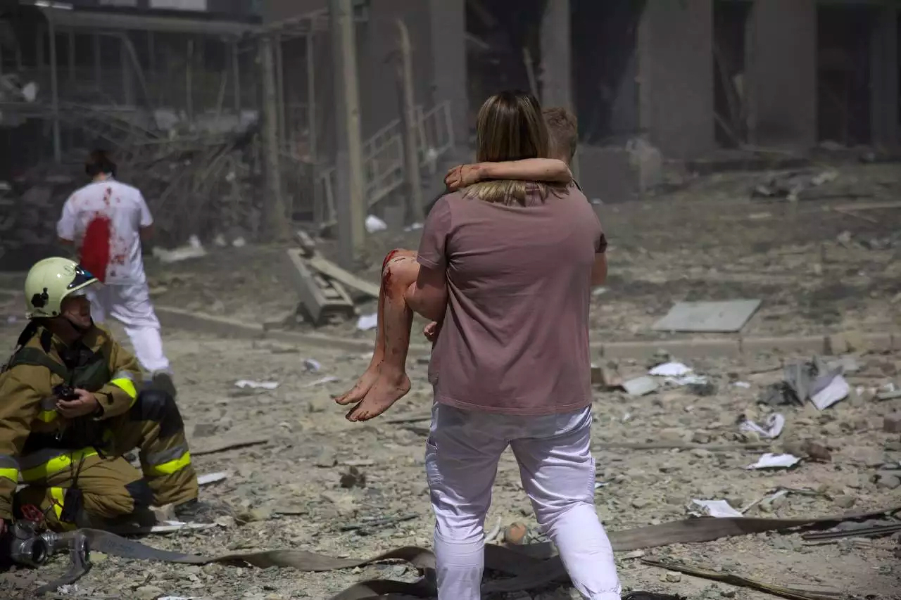 Barbaric and heart-wrenching: UNI condemns Russian strike on Kyiv children’s hospital