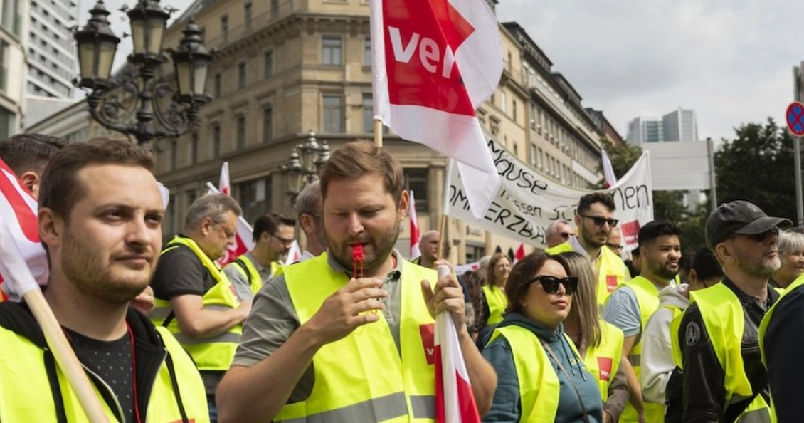 Bank workers in Germany win double-digit wage increases
