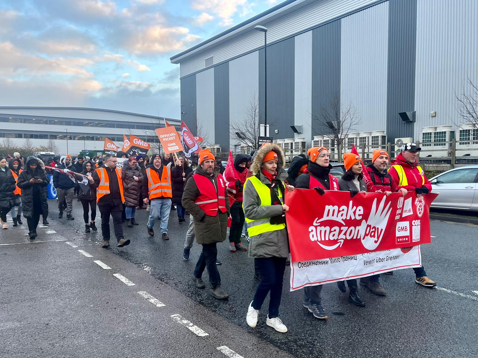 UNI stands with GMB as it narrowly falls short of victory at Amazon Coventry