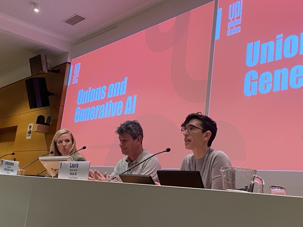 Unions gather to share, learn and strategize on AI’s “perils and promises”