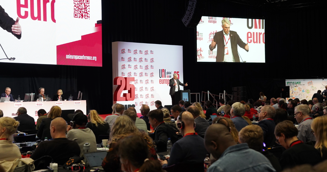 6th UNI Europa Conference Day 2: workers demand “Real Say, More Pay” across Europe